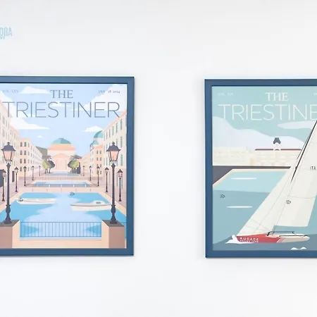 Blue Palace 1b Tirabora Short Rent, Con Parcheggio Privato * 的里雅斯特